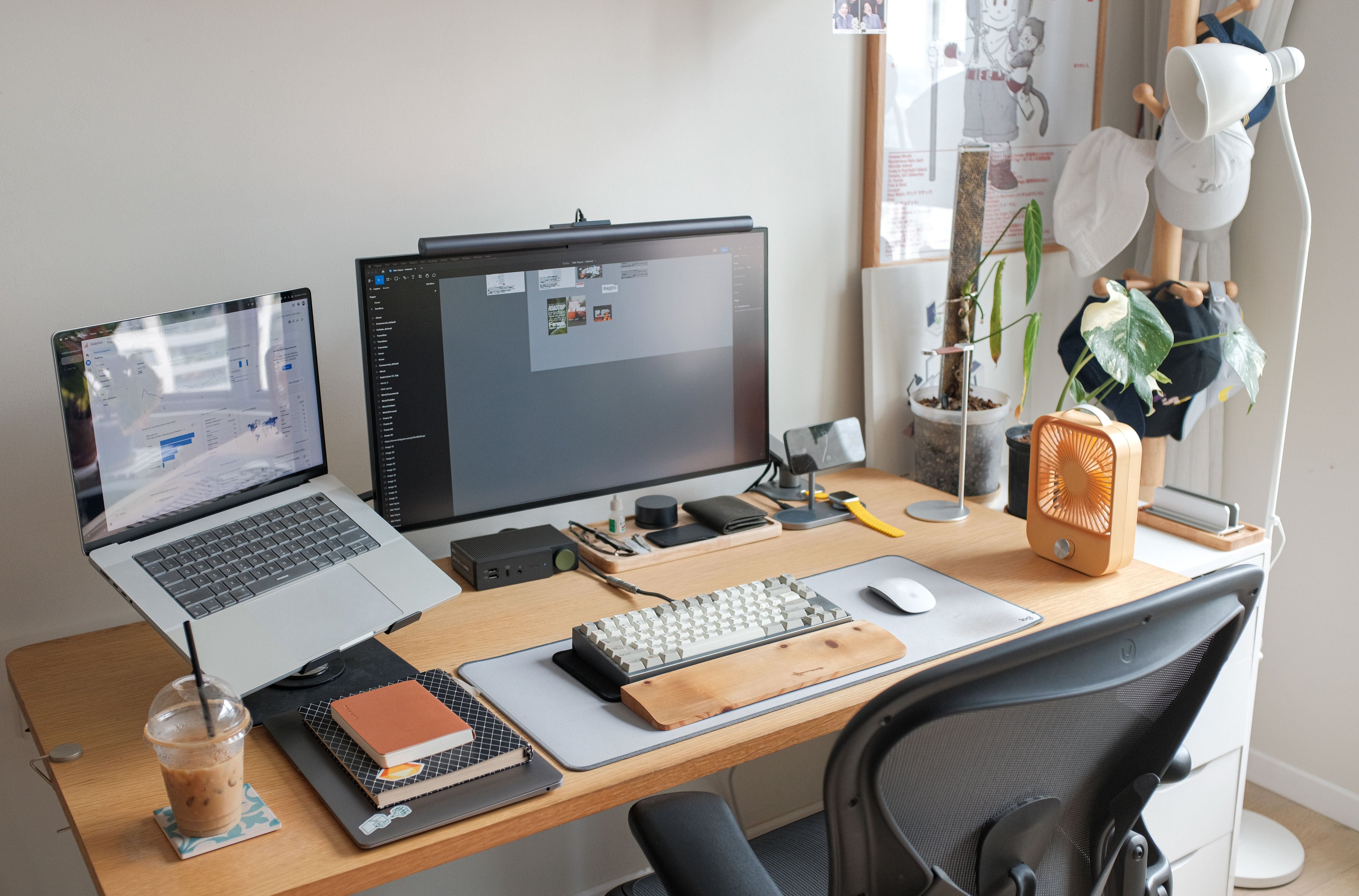 It is the version where the goal is the setup itself. Where every product exists to be photographed. Where the desk looks considered but requires constant maintenance to stay that way.