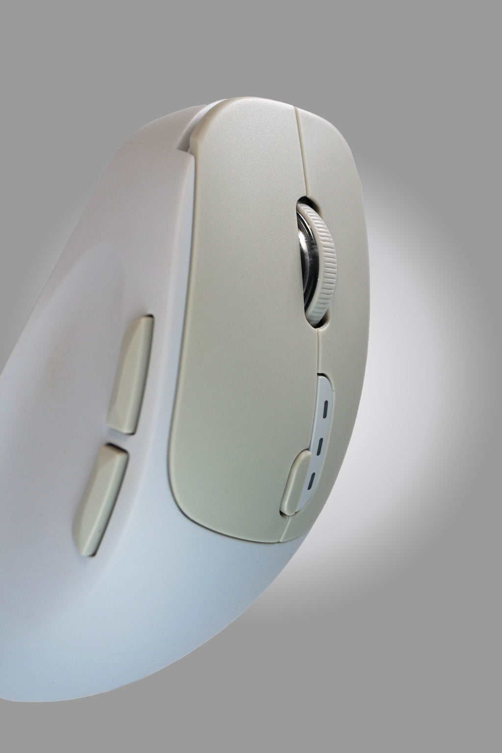 Moonlight Gray: Silent Wireless Mouse, Dual-Mode - Kerno