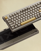 Desert Aluminum 96: CNC Gasket Wireless Keyboard, Knob - Kerno
