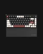 Dark Glory: 75% Wireless Keyboard, Foldable Palm Rest - Kerno