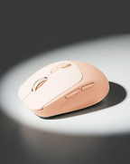 Milk Tea: Silent Wireless Mouse, Dual-Mode - Kerno