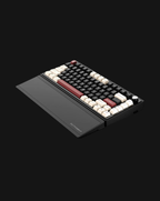 Dark Glory: 75% Wireless Keyboard, Foldable Palm Rest - Kerno