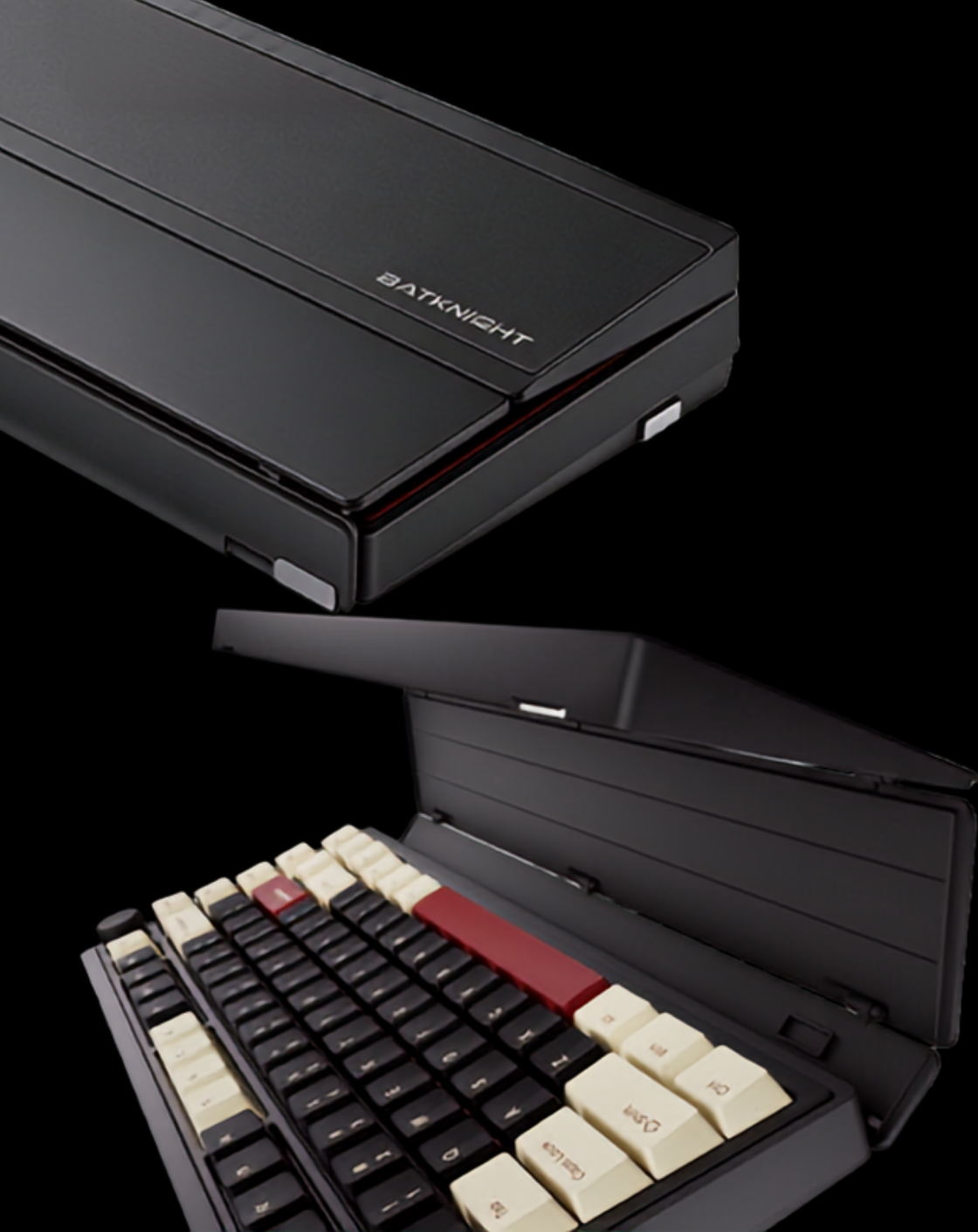 Dark Glory: 75% Wireless Keyboard, Foldable Palm Rest - Kerno