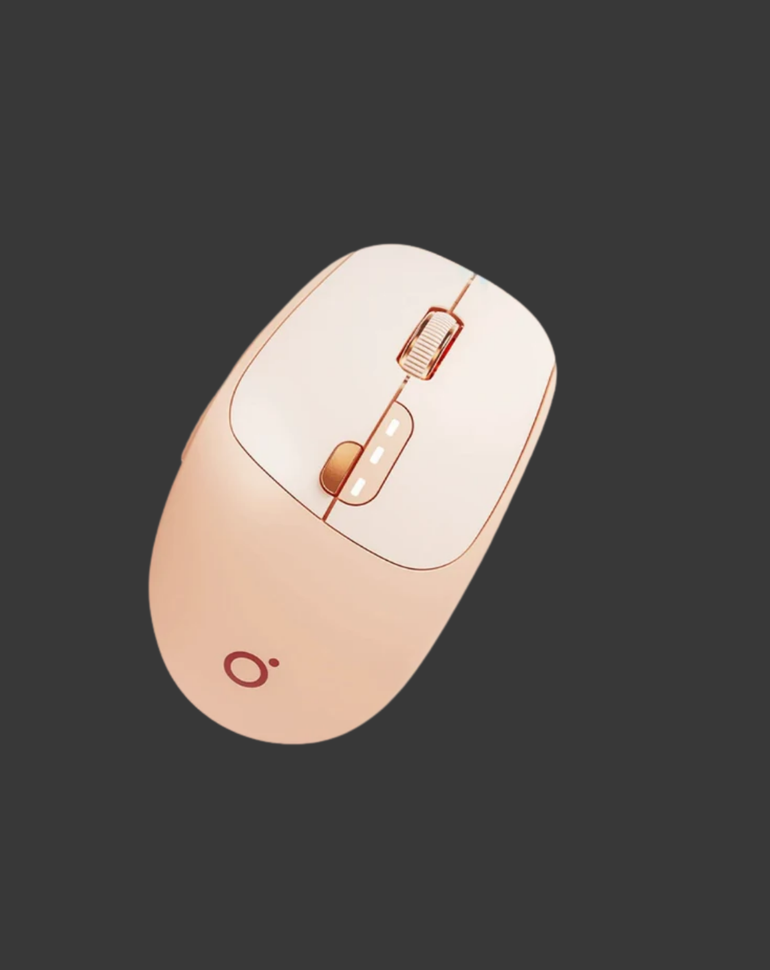 Milk Tea: Silent Wireless Mouse, Dual-Mode - Kerno