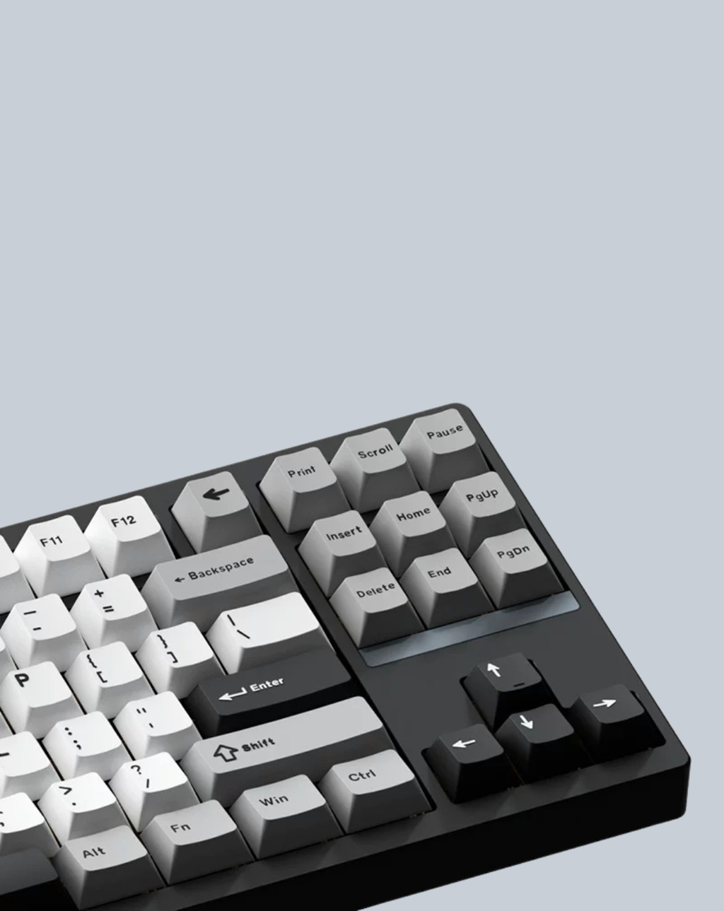 Dark Night Kingdom: 80% Aluminum Wireless Keyboard - Kerno