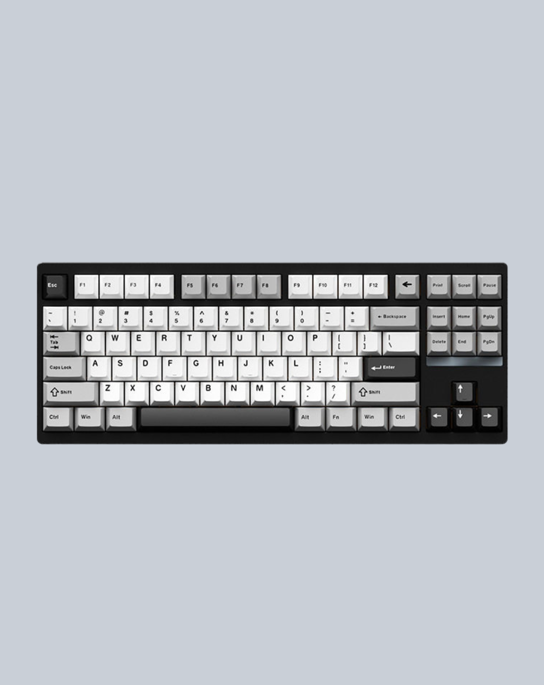 Dark Night Kingdom: 80% Aluminum Wireless Keyboard - Kerno