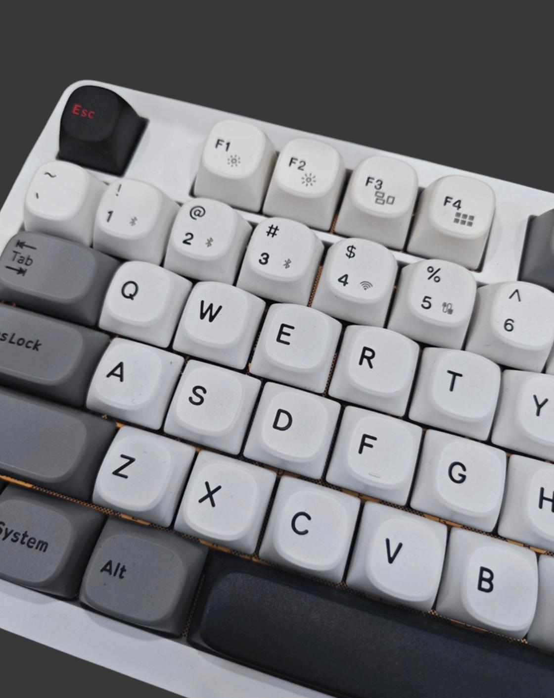 Storm Black 98: Gasket Mount Wireless Keyboard, Knob - Kerno