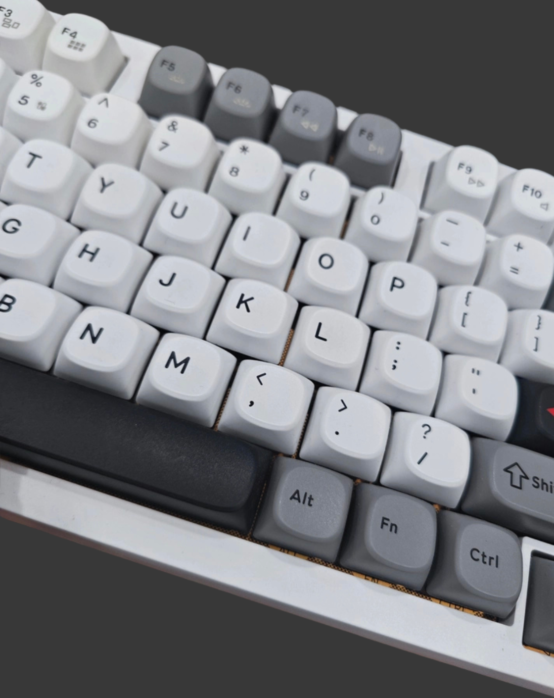 Storm Black 98: Gasket Mount Wireless Keyboard, Knob - Kerno