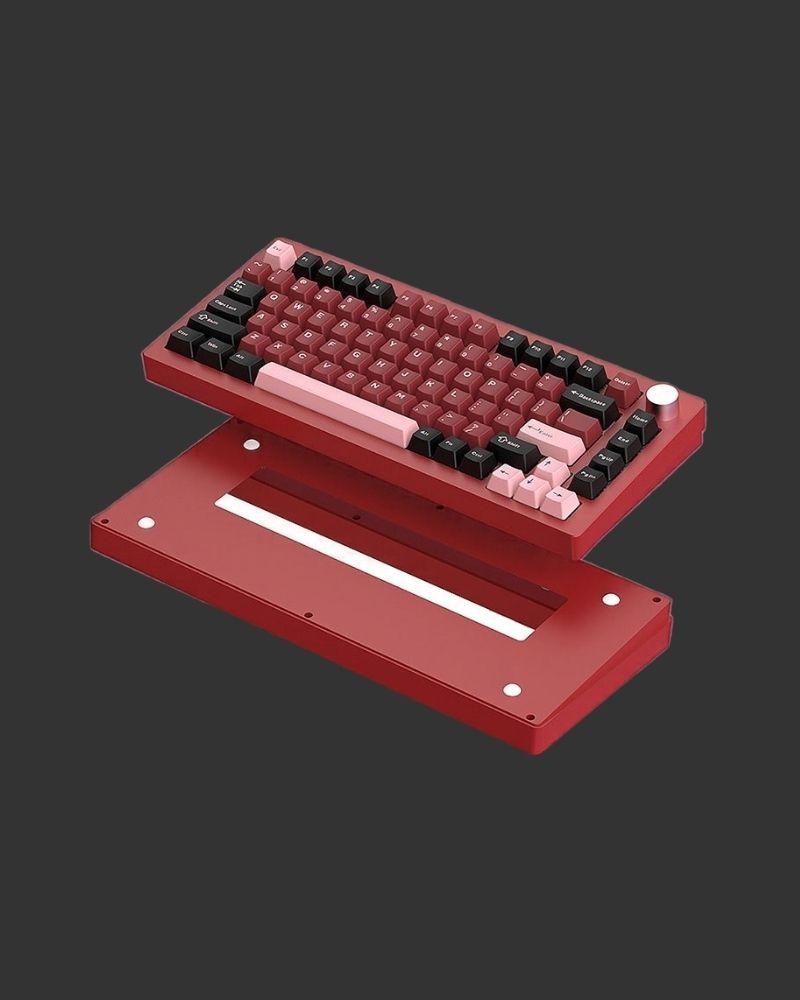 AL75: Aluminum Wireless Mechanical Keyboard, Ember - Kerno