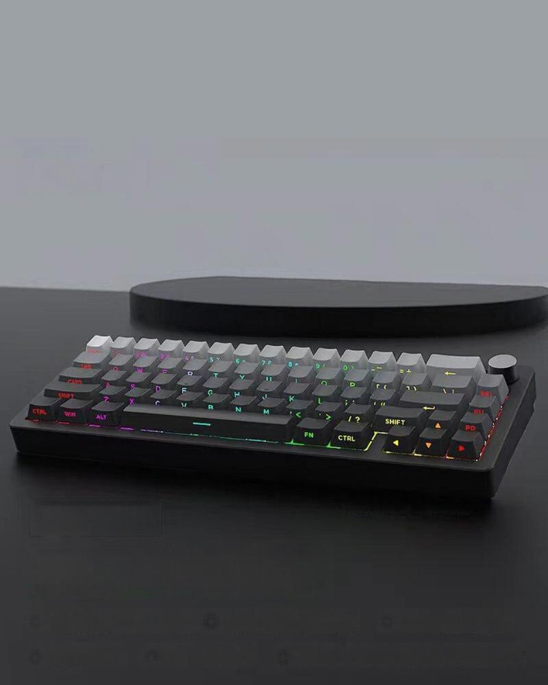 AL75: Aluminum Wireless Mechanical Keyboard, Frostline - Kerno