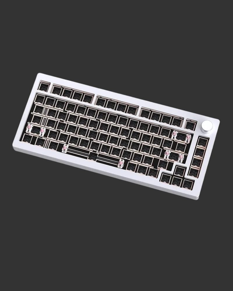 AL75: Aluminum Wireless Mechanical Keyboard, Mist - Kerno