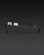 AX75: Quick-Release Aluminum Wireless Keyboard, Obsidian Black - Kerno