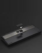 AX75: Quick-Release Aluminum Wireless Keyboard, Obsidian Black - Kerno