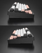 AX75: Quick-Release Aluminum Wireless Keyboard, Obsidian Black - Kerno