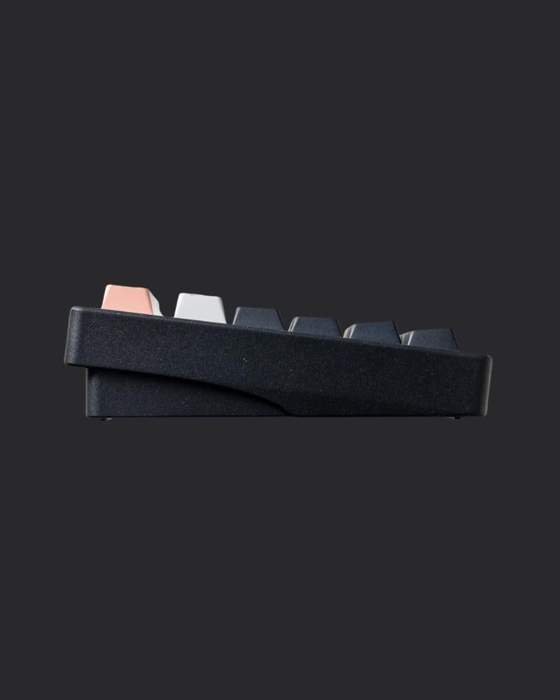 AX75: Quick-Release Aluminum Wireless Keyboard, Obsidian Black - Kerno