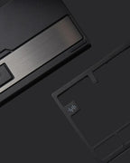 AX75: Quick-Release Aluminum Wireless Keyboard, Obsidian Black - Kerno