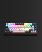 AX75: Quick-Release Aluminum Wireless Keyboard, Obsidian Black - Kerno