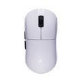 Ghost White Mouse: 55g Wireless, PAW3950 Ultra, 800hr Battery - Kerno