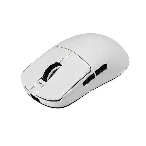 Ghost White Mouse: 55g Wireless, PAW3950 Ultra, 800hr Battery - Kerno