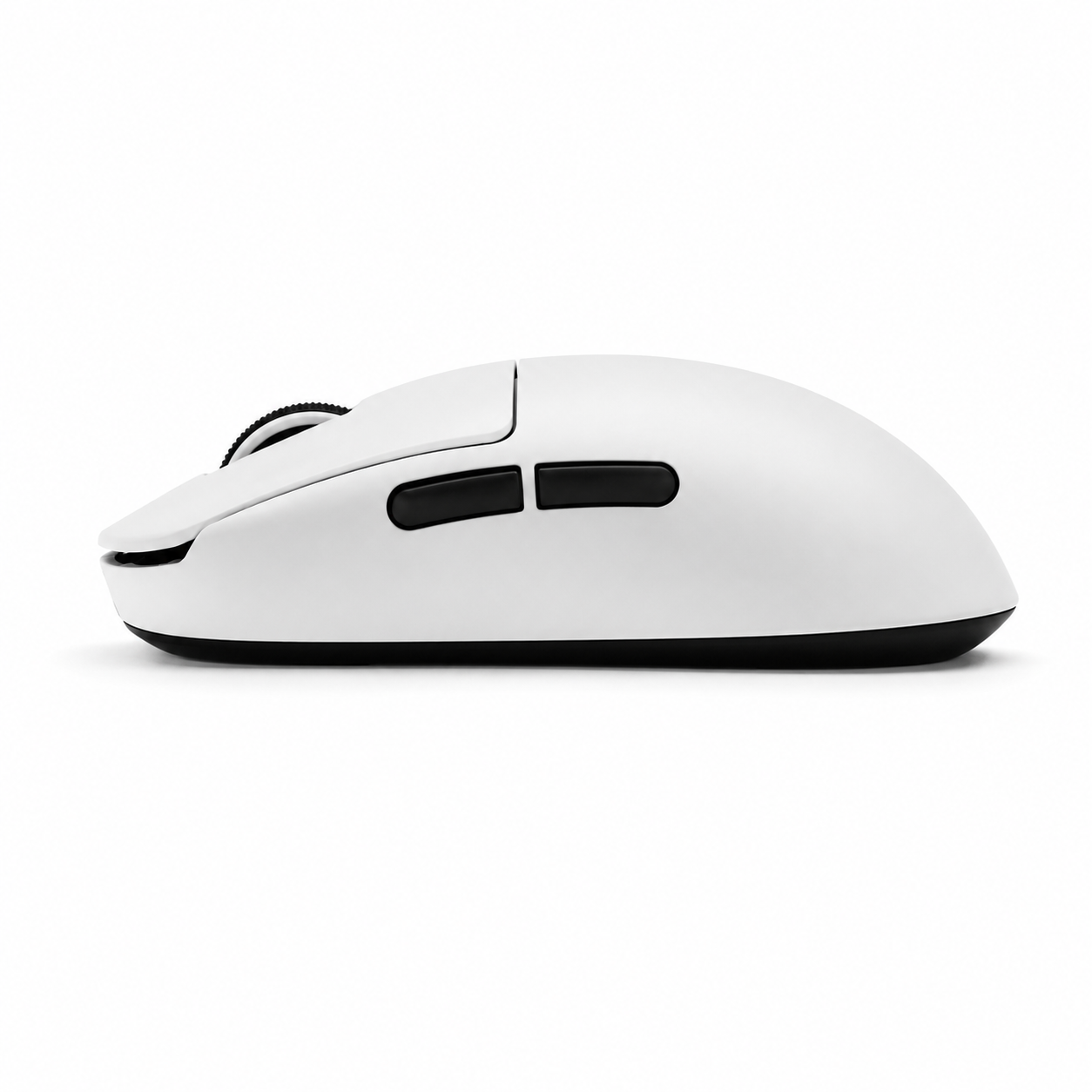 Ghost White Mouse: 55g Wireless, PAW3950 Ultra, 800hr Battery - Kerno