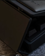 Ink Dust Black: 75% Wireless Keyboard, Foldable Palm Rest - Kerno
