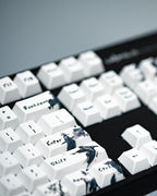 Ink Landscape 108-Key PBT Keycaps - Five-Sided Sublimation - Kerno