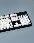 Ink Landscape 108-Key PBT Keycaps - Five-Sided Sublimation - Kerno