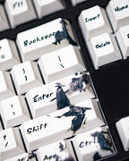 Ink Landscape 108-Key PBT Keycaps - Five-Sided Sublimation - Kerno