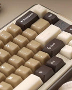 Latte Cream - Semi-Transparent Keycap Set, Cherry Profile - Kerno
