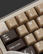 Latte Cream - Semi-Transparent Keycap Set, Cherry Profile - Kerno