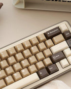 Latte Cream - Semi-Transparent Keycap Set, Cherry Profile - Kerno