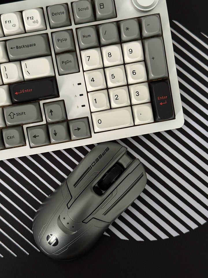 Storm Black 98: Gasket Mount Wireless Keyboard, Knob - Kerno