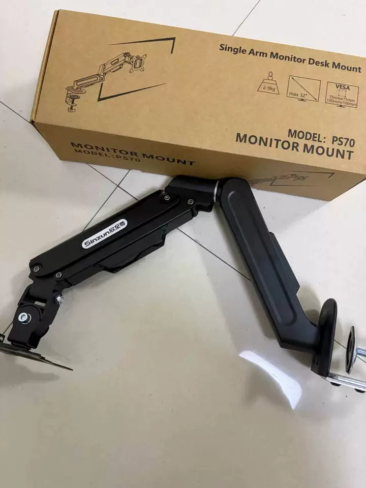 The logistics were fast, the workmanship was exquisite, the assembly was simple, and the monitor position was adjusted correctly.