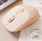 Milk Tea — Silent Wireless Mouse, Dual-Mode - Kerno