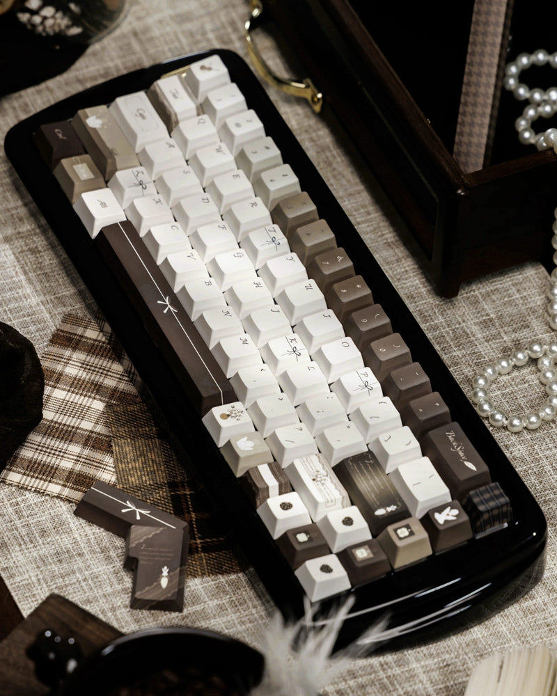 Wood-Scented Keycap Set - Two Fragrances - Kerno