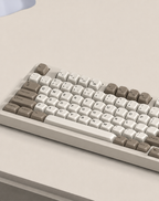 Warm Gray 98: Gasket Mount Wireless Keyboard, Knob - Kerno
