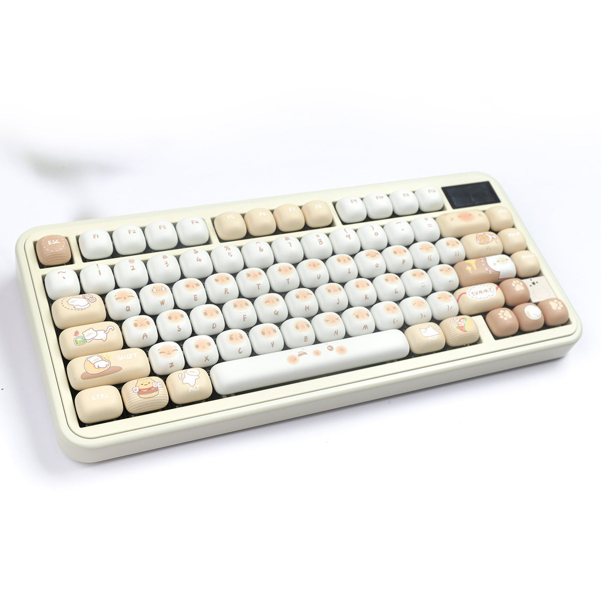 Cat Theme Keycap Set - PBT, Full Set - Kerno