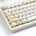 Cat Theme Keycap Set - PBT, Full Set - Kerno