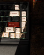Dark Glory: 75% Wireless Keyboard, Foldable Palm Rest - Kerno
