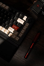 Dark Glory: 75% Wireless Keyboard, Foldable Palm Rest - Kerno