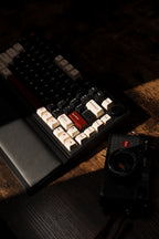 Dark Glory: 75% Wireless Keyboard, Foldable Palm Rest - Kerno