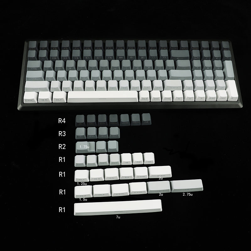 Ink Gradient OEM Keycaps - Kerno