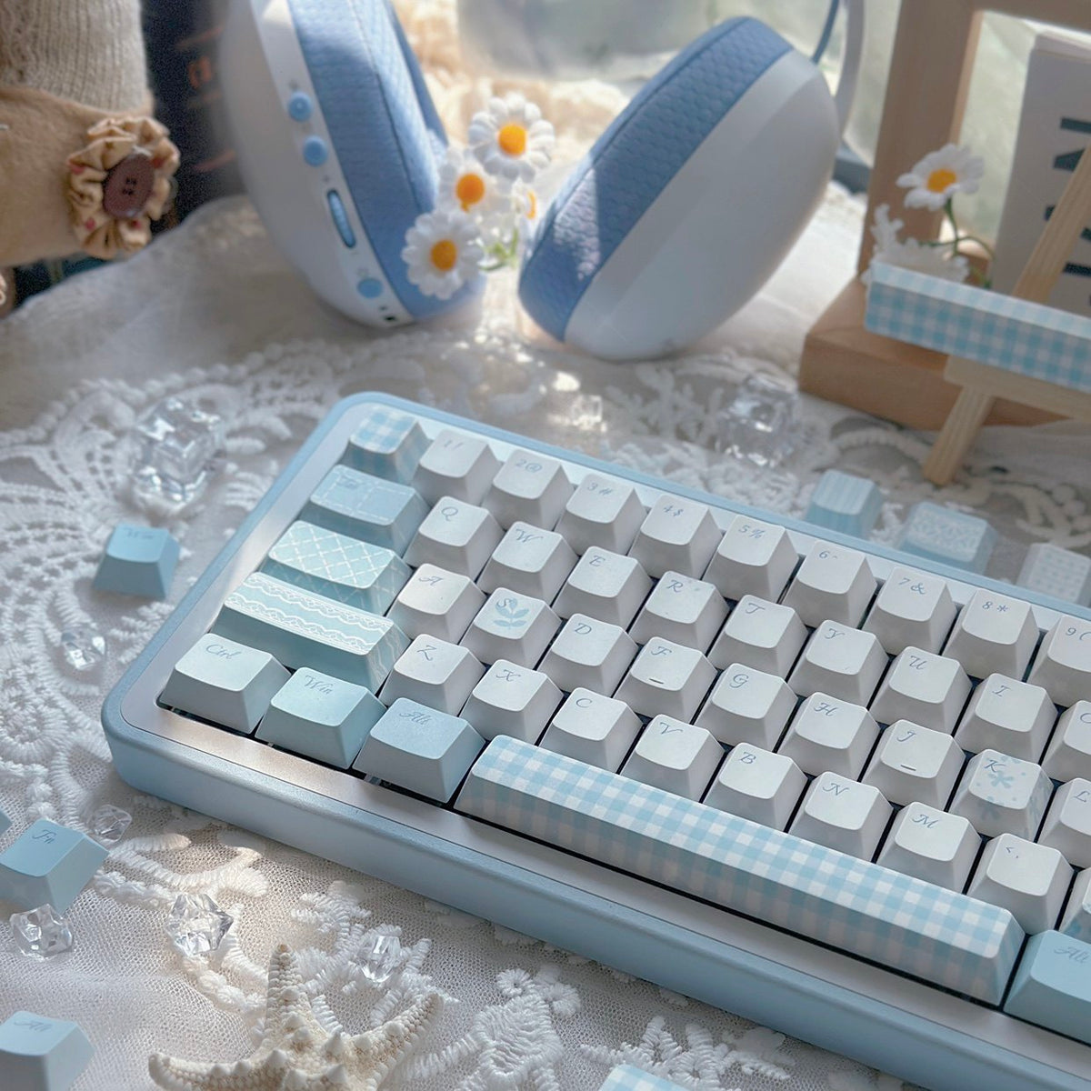 Lyric Poetry Keycap Set - Dye-Sublimated, Two Heights - Kerno