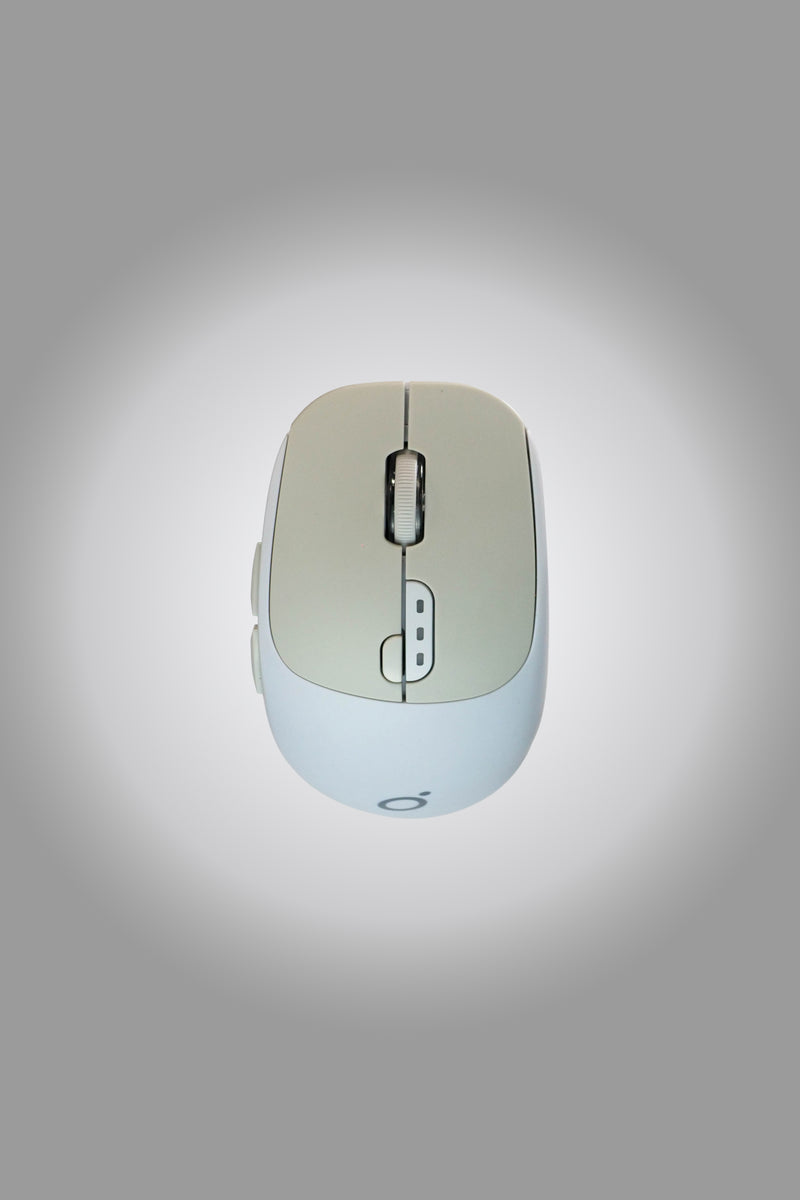 Kerno Moonlight Gray: Silent Wireless Mouse, Dual-Mode — detail image 07