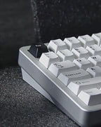 Moonlight Silver: 75% Aluminum Wireless Keyboard, Knob