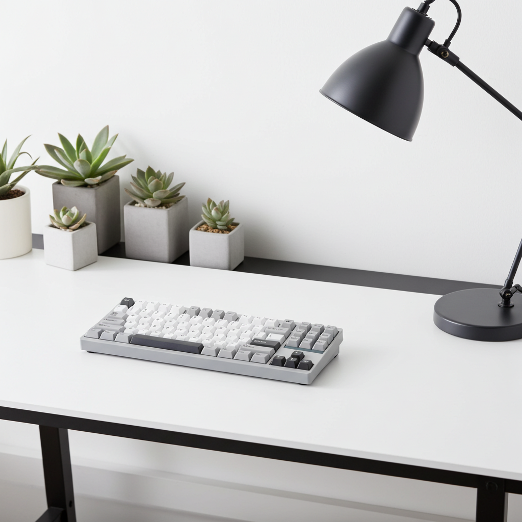 Dark Night Kingdom: 80% Aluminum Wireless Keyboard - Kerno